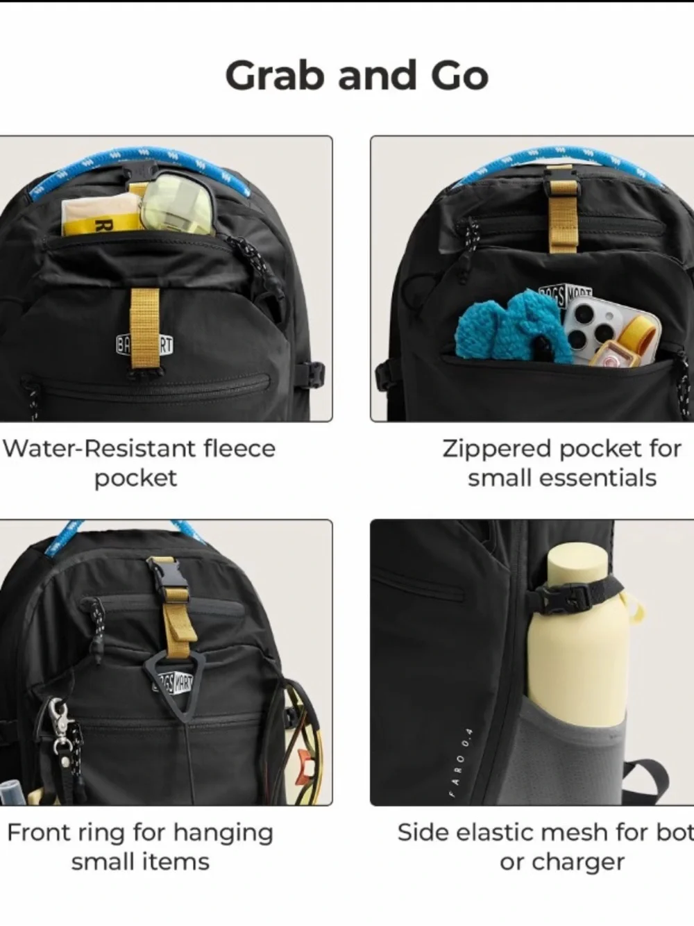 BAGSMART FARO Ultra-Light 20L Backpack
